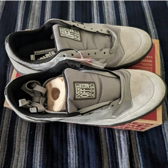 Vans Ave Pro Reflective Gray Men 7 Size Skateboarding Suede 122024 - Picture 7 of 10